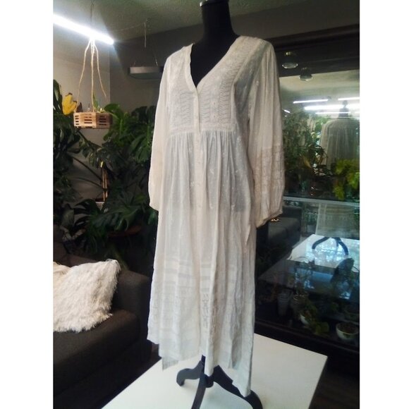 Free People White Maxi Dress - Picture 3 of 10